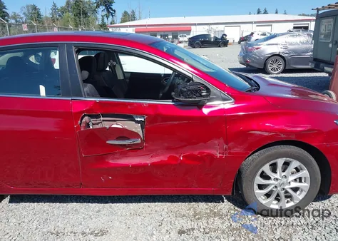 2018 Nissan Sentra Sv from USA, damaged, VIN 3N1AB7AP6JY216089